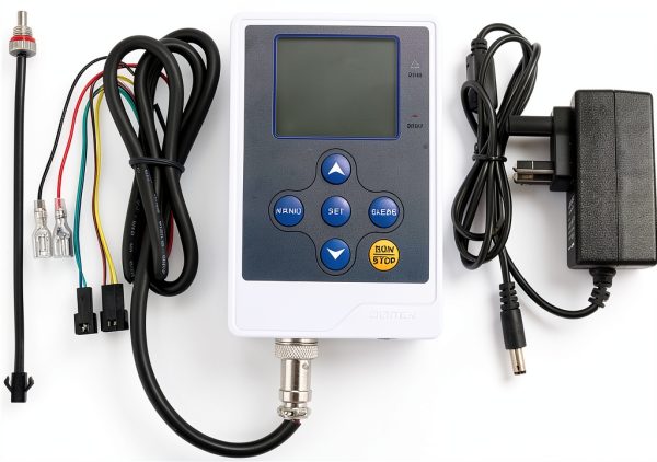 DIGITEN Flow Meter Controller with Dual 0.5in G‑Connector, Real‑Time-2