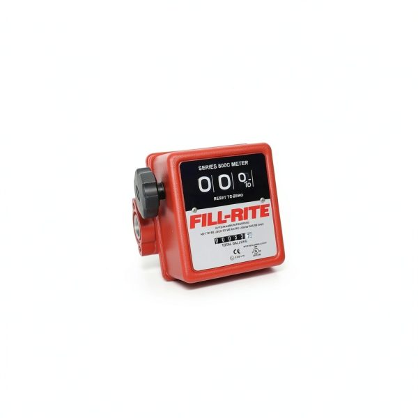 Fill-Rite Nutating Disc Flowmeter 807C Accurate Low Volume Fuel Meter-1