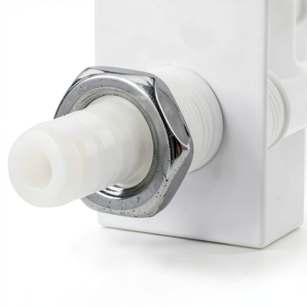 Walfront Acrylic Gas Flowmeter 0.6MPa Regulator with 8mm Barbs-7