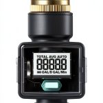 Rainpoint Water Flow Meter B-006 Brass Garden Hose Timer LCD-0
