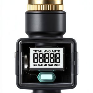 Rainpoint Water Flow Meter B-006 Brass Garden Hose Timer LCD-0