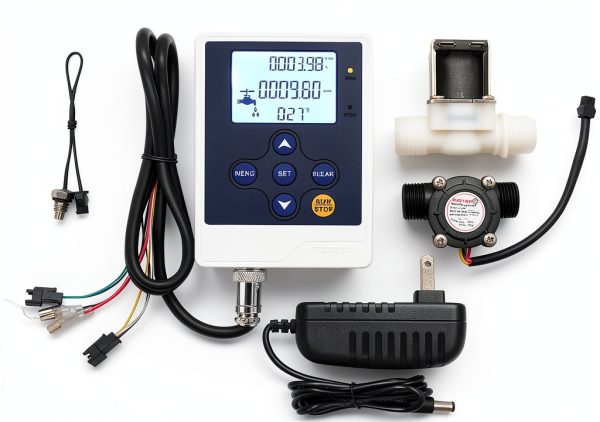 DIGITEN Flow Meter Controller with Dual 0.5in G‑Connector, Real‑Time-0
