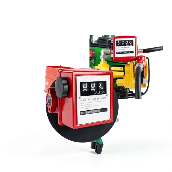 JAHEZYAN Mechanical Fuel Meter MFM3 Aluminum Flowmeter 4-16 GPM-4