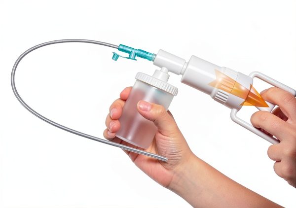 EDWERD Handheld Suction Pump – Compact Transparent Manual Extractor-2