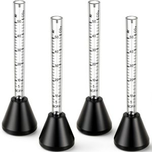 Saysurey 4‑Pack Gas Flow Meter for MIG/TIG – Clip‑On Argon CO2-0