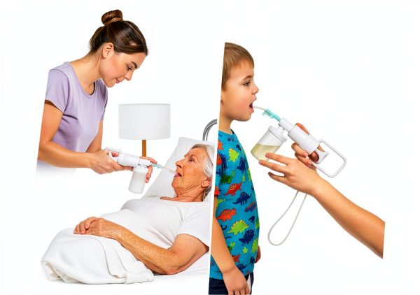 EDWERD Handheld Suction Pump – Compact Transparent Manual Extractor-4