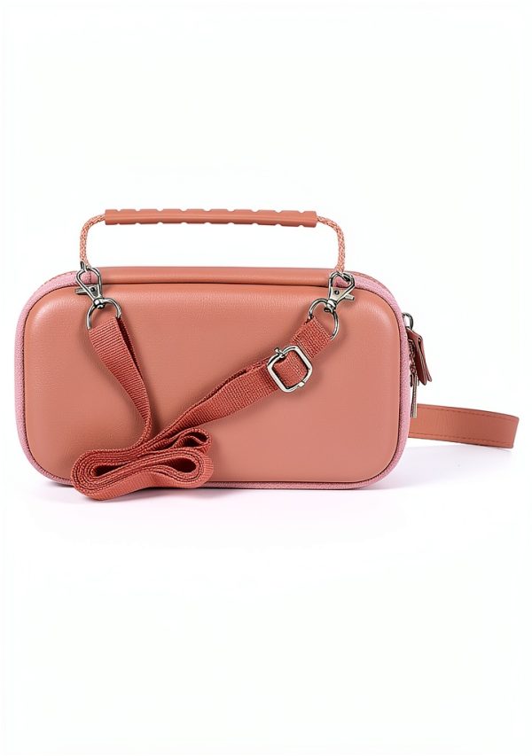Elonbo Carrying Case for Handheld Inhaler Nebulizer Rose Gold JD-3