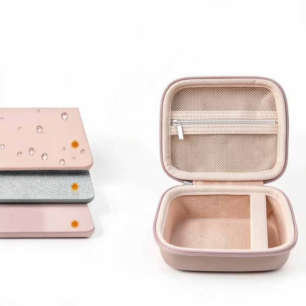 Elonbo Carrying Case for Handheld Inhaler Nebulizer Rose Gold JD-4