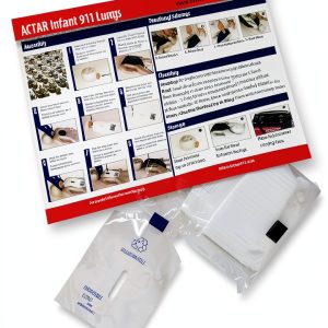 Actar 911 Infant Lungs Pack of 100 Single‑Use CPR Manikin Lung-0